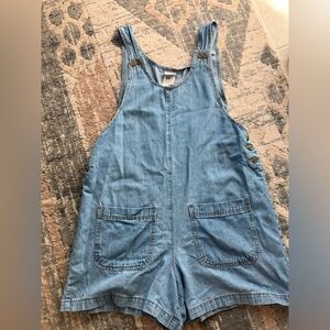 Vintage Denim Overalls